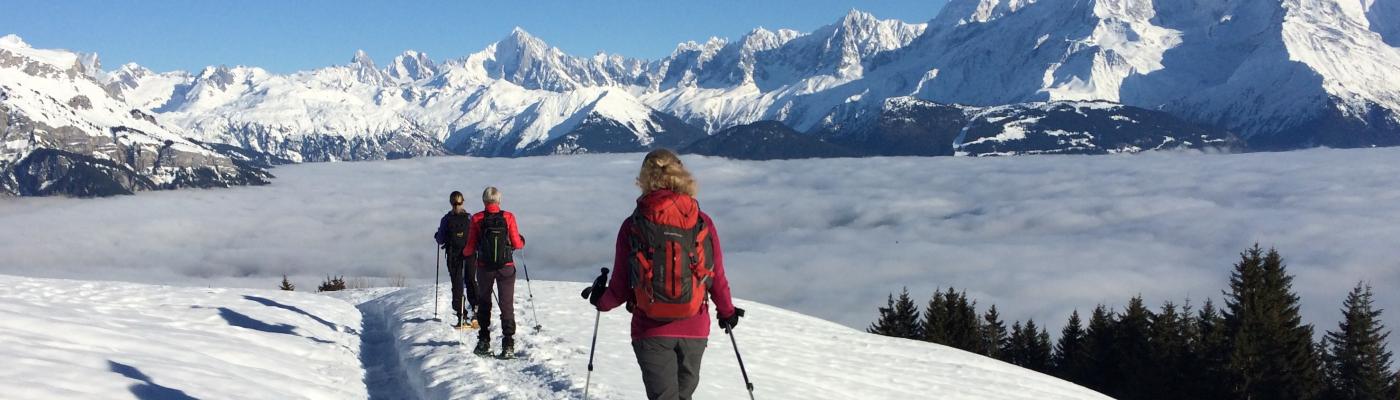 Mer de nuages sur le Val d'Arly...